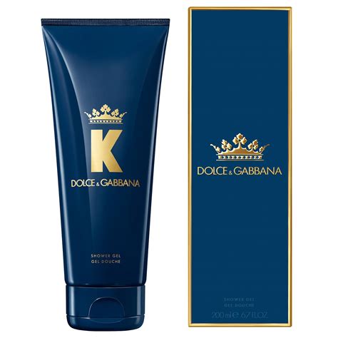 k by dolce gabbana shower gel.